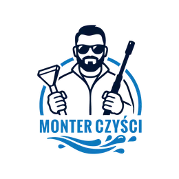 Logo Monter Czyści: monter z ssawką do tapicerki i lancą myjki